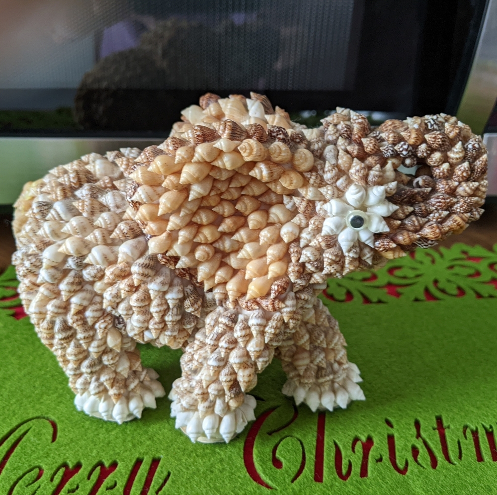 Unique Elephant Made Of Seashells - Picture 2 of 6